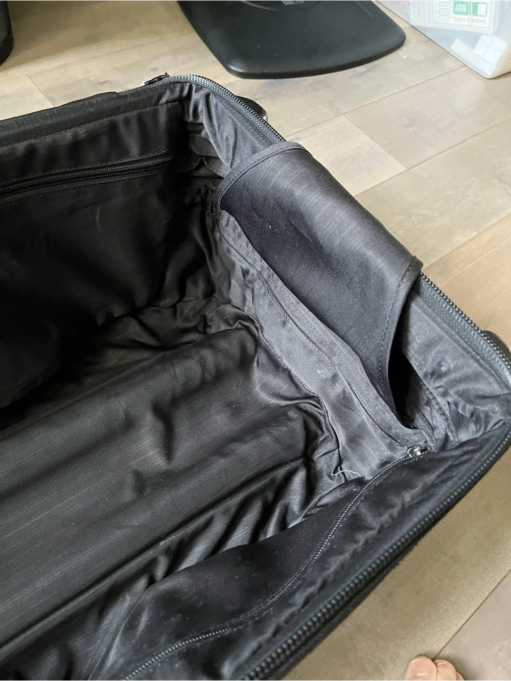 Tumi Black Rolling Travel Garment Bag